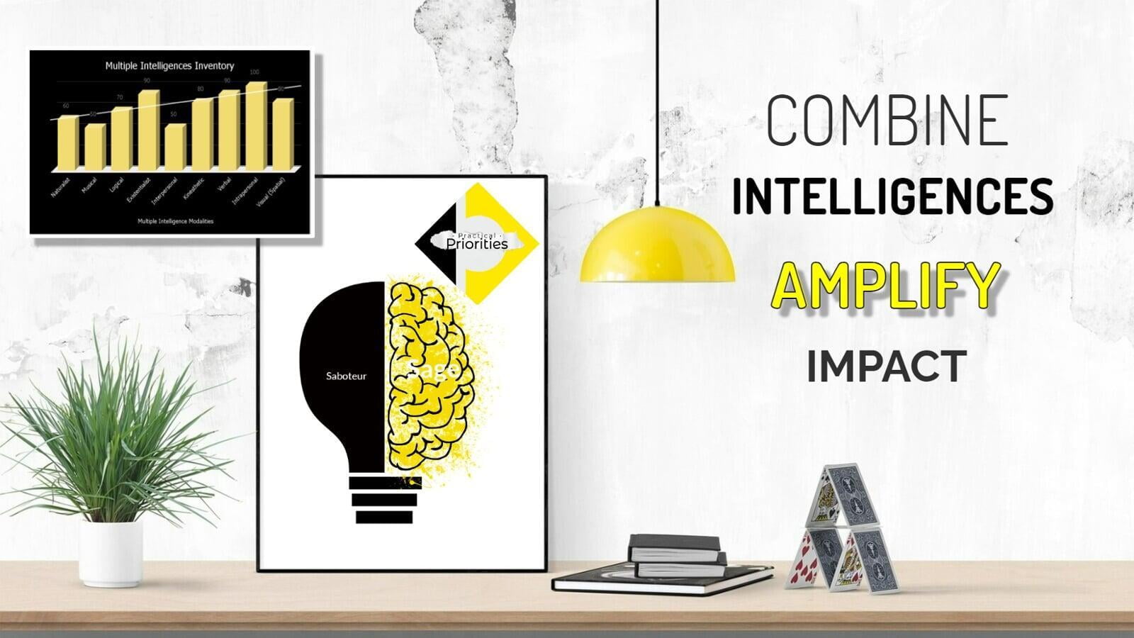 Amplify Impact, Combine Intelligence, Multiple Intelligences and Positive Intelligence.